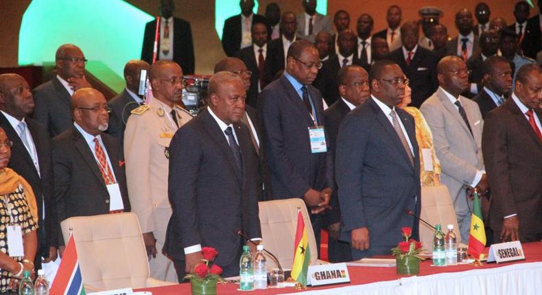 President John Dramani Mahama joined other Heads of State from the sub-region
