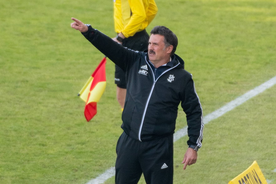 Wojciech Stawowy jako trener ŁKS