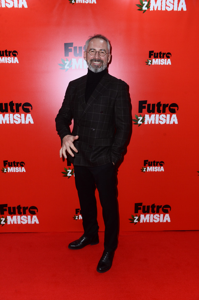 Gwiazdy na premierze filmu "Futro z misia": Jacek Kopczyński