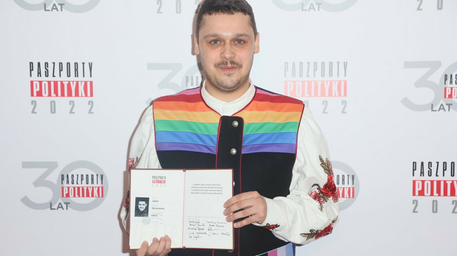 W kategorii "teatr" Paszport Polityki otrzymał Jakub Skrzywanek