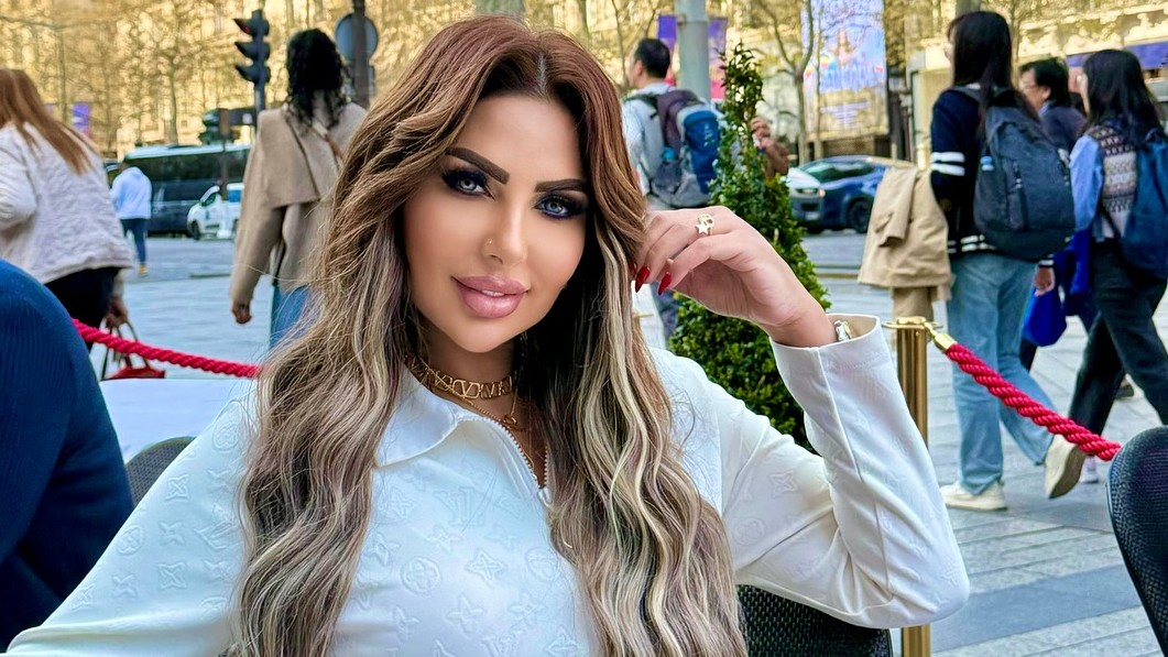 Egyptská televízna moderátorka Sarah Khalifa.