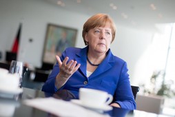 dpa-exclusive - German Chancellor Angela Merkel