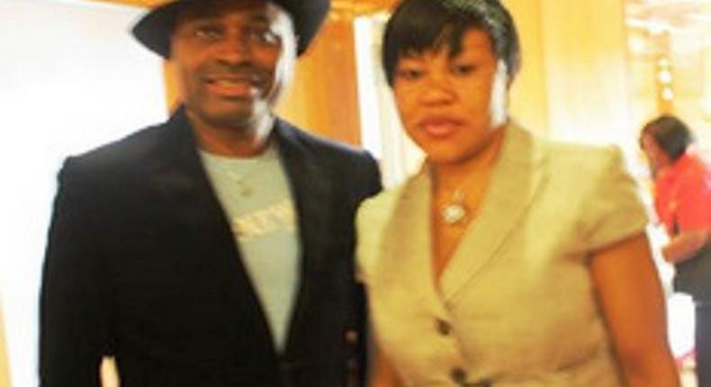 Kenneth Okonkwo and his lovely wife