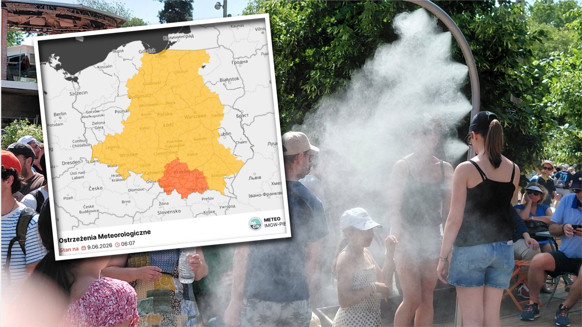 Upał wraca do Polski. Na termometrach nawet 30 st. C, a trze
