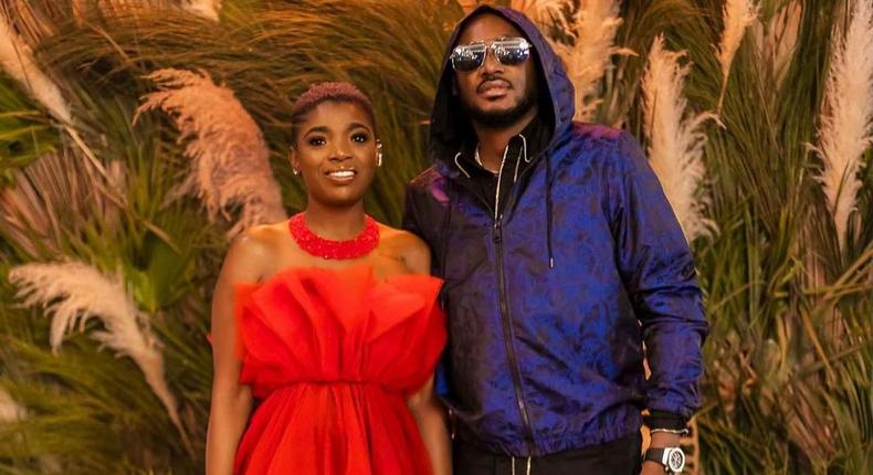 Annie Idibia and her husband 2Face Idibia [Instagram/AnnieIdibia]