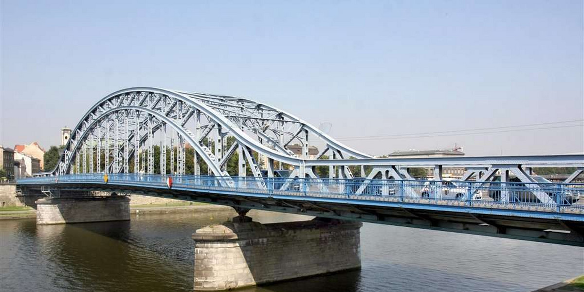 Zamknęli most Piłsudskiego