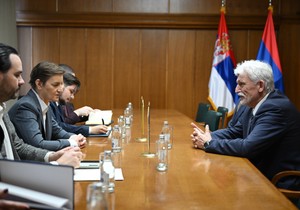 Ana brnabić i Volodimir Tolkač