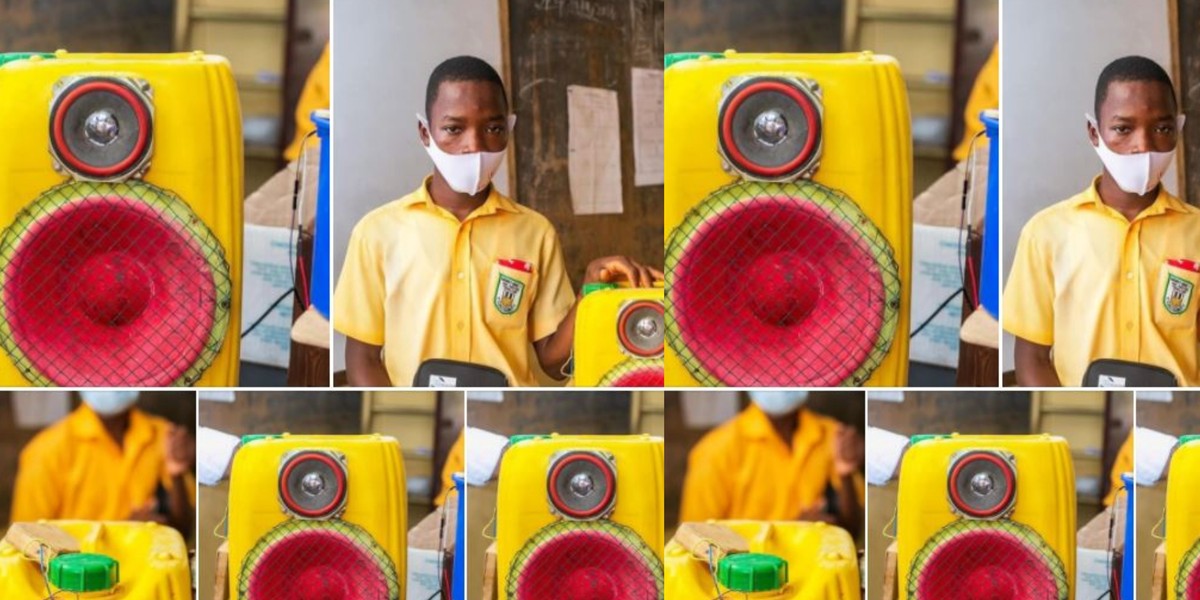 Ghanaian JHS student creates a sound system using Bluetooth technology