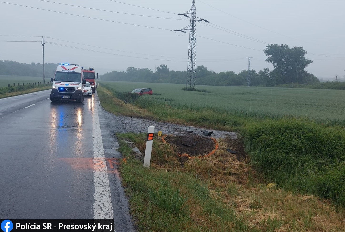 Pri dopravnej nehode neďaleko Humenného vyhasol jeden ľudský život.