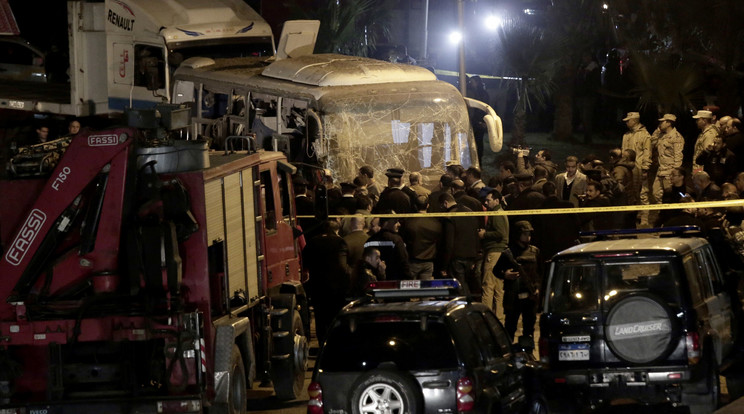 Kairó közelében történt a támadás / Fotó: MTI AP - Nariman El-Mofty
