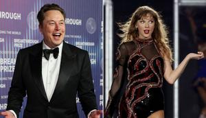 Elon Musk (left) and Taylor Swift (right).Tayfun Coskun/Anadolu via Getty Images; Ashok Kumar/TAS24 via Getty Images