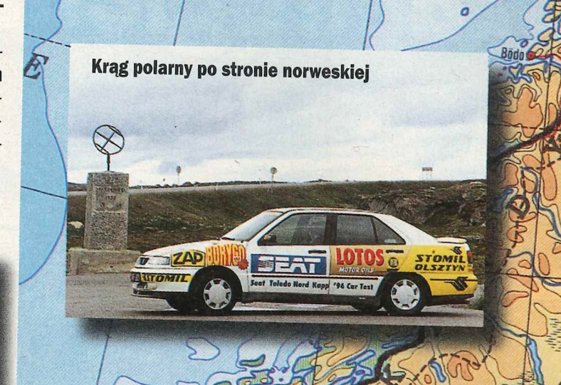 Seatem Toledo na Nordkapp