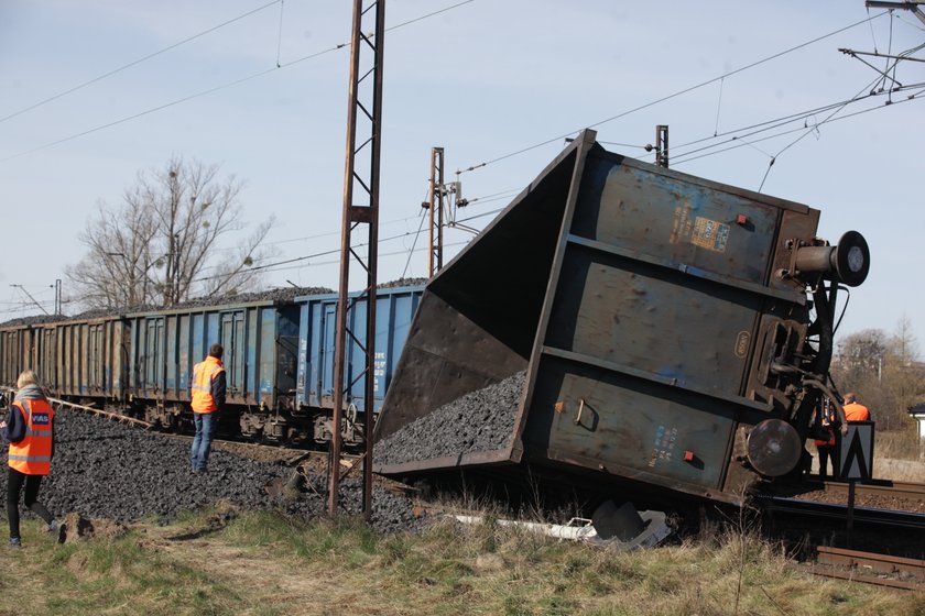 Pociąg towarowy wykoleił się w Gdańsku