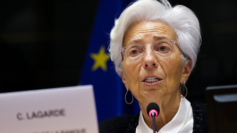 Christine Lagarde, prezes Europejskiego Banku Centralnego.