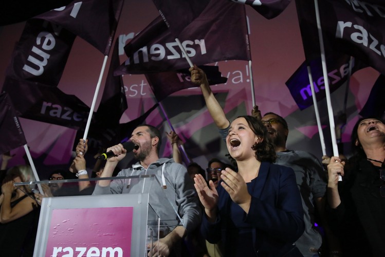 Wieczór wyborczy Partii Razem