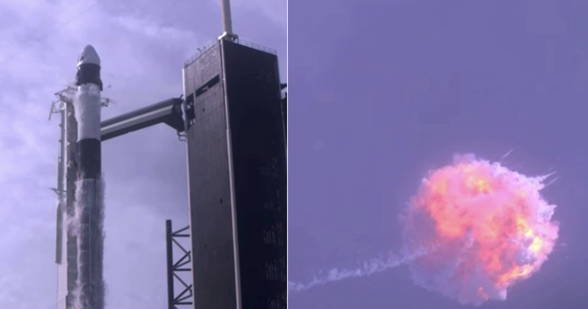 SpaceX and NASA just blew up a Falcon 9 rocket on purpose, and it has