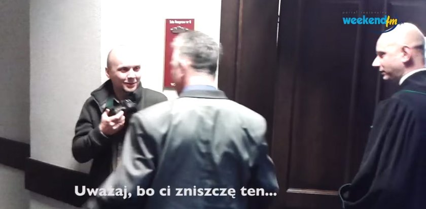 Andrzej Żmuda Trzebiatowski w sądzie