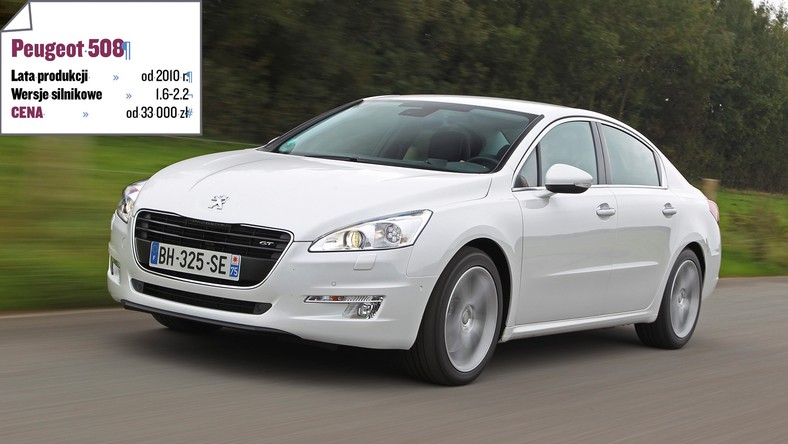 Prezentacja Peugeot 508 (od 2010 r.) dość dobry i niedrogi