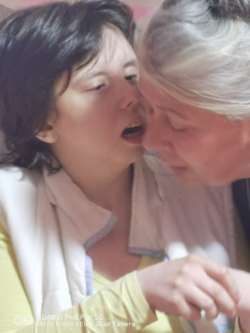 Danijela Kovačević sa majkom