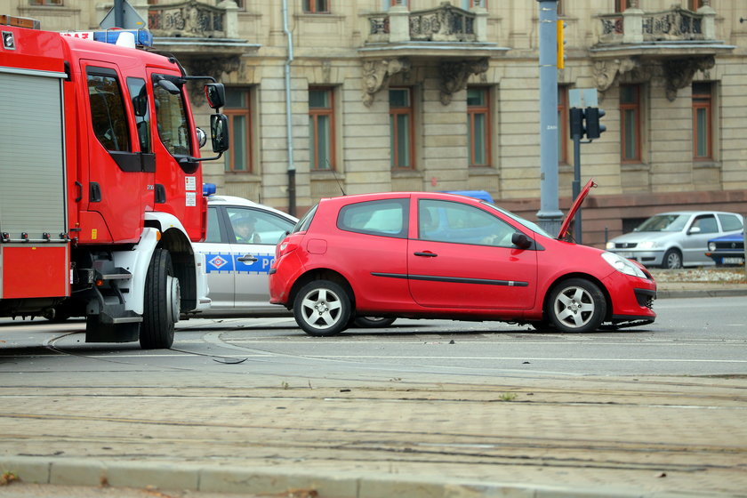 Wypadek na skrzyżowaniu Zachodniej i Ogrodowej 