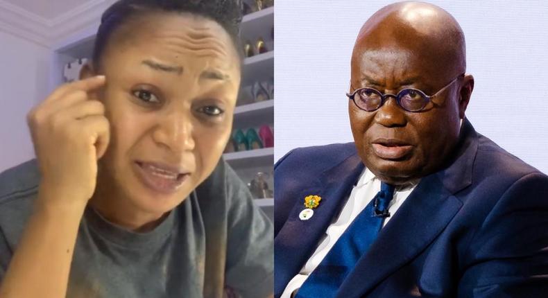 Akuapem Poloo and Nana Addo