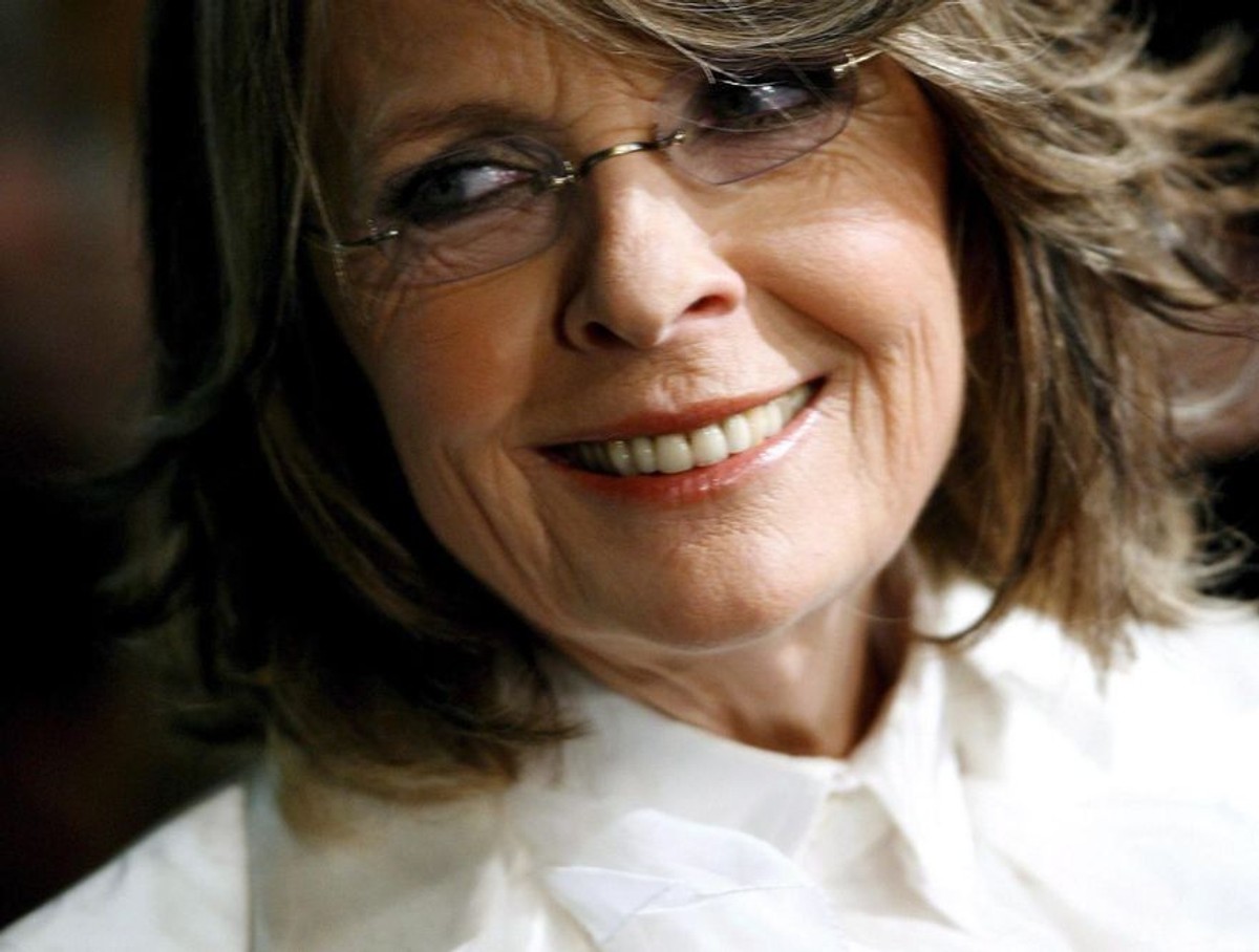 Diane Keaton modelką!