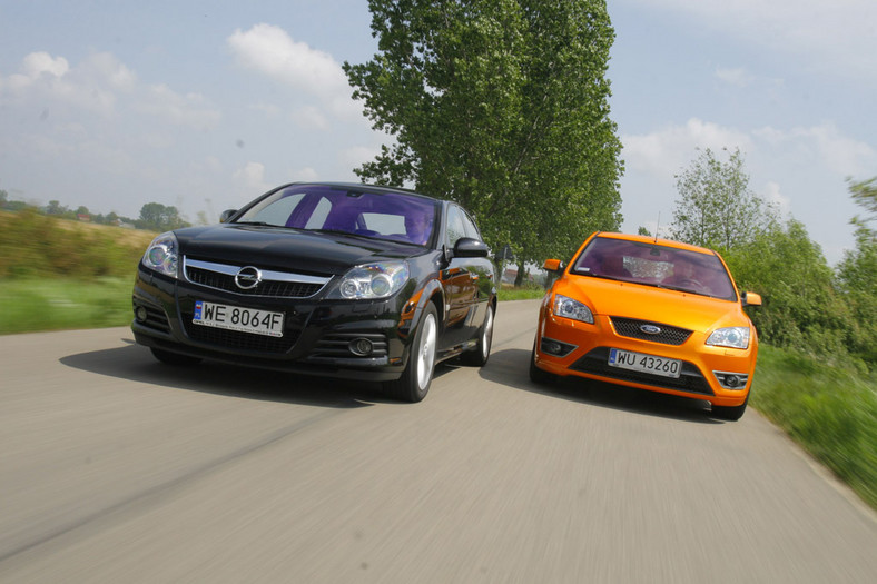 Opel Vectra GTS 2.8 V6 Turbo kontra Ford Focus ST: druga strona mocy