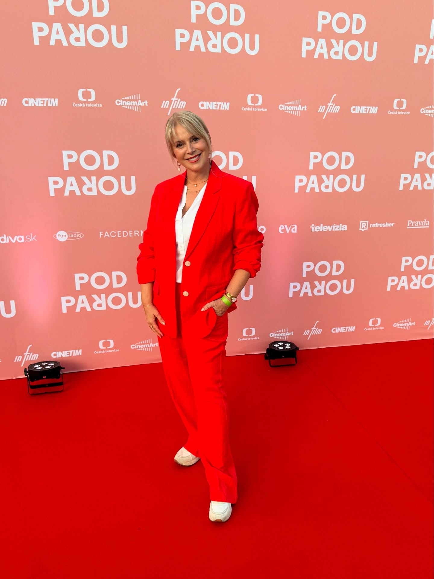 Obľúbená slovenská herečka Zuzana Vačková.