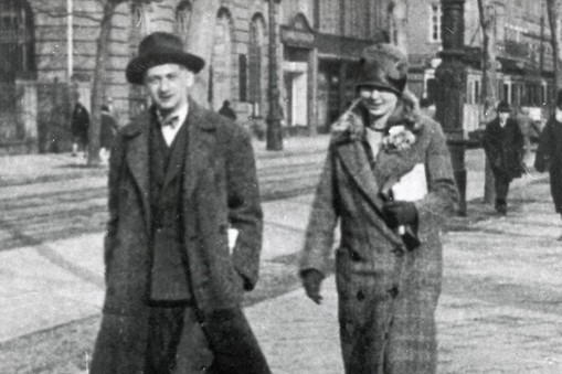 Joseph Roth w Paryżu, ok. 1925 r