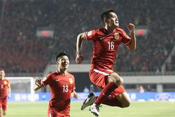 Soccer 2016 - World Cup Qualifier - China 2:1 Qatar