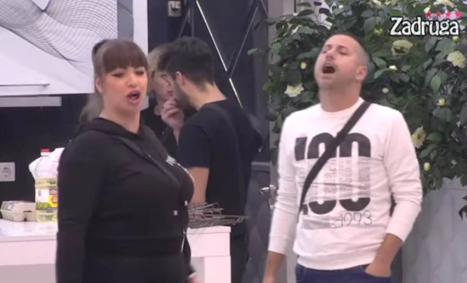 Miljana Kulić i Marko Đedović (Foto: Screenshot TV Pink)