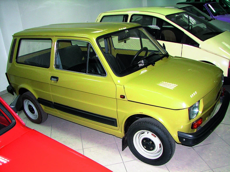 Fiat 126p Combi (1986 r.). Auto wyglądało naprawdę dobrze, ale ostatecznie nie zdecydowano się wdrożyć go do produkcji seryjnej.