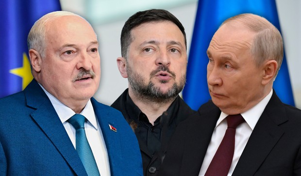 Lukašenko Zelenski Putin