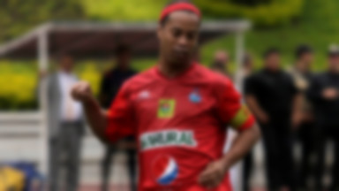 Świetny występ Ronaldinho, jak on śpiewa