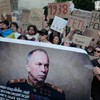 Demonstranti traže ostavku generala Oleksandra Sirskog u Kijevu 18. jula