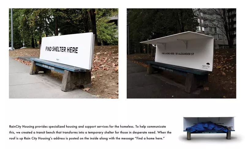 Takie ławki dla bezdomnych nam się podobają! (Vancouver, Kanada)