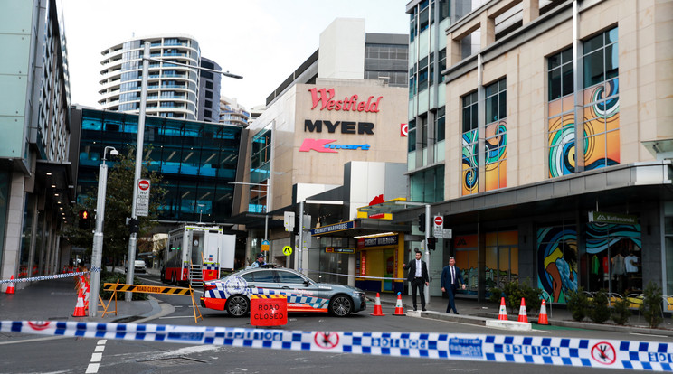 Ennél a bevásárlóközpontnál történt a késelés Sydneyben/Fotó: Northfoto