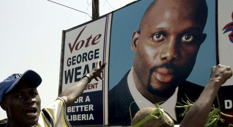 George Weah has been  president of Liberia since 2018 Creator: ISSOUF SANOGO