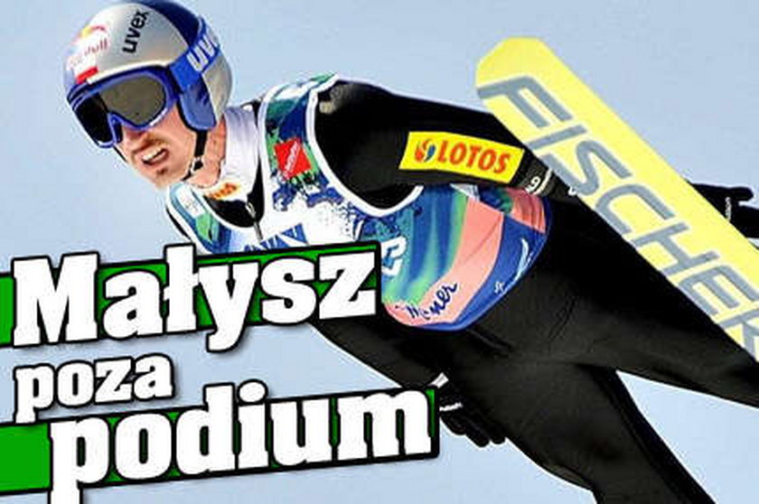 Małysz poza podium