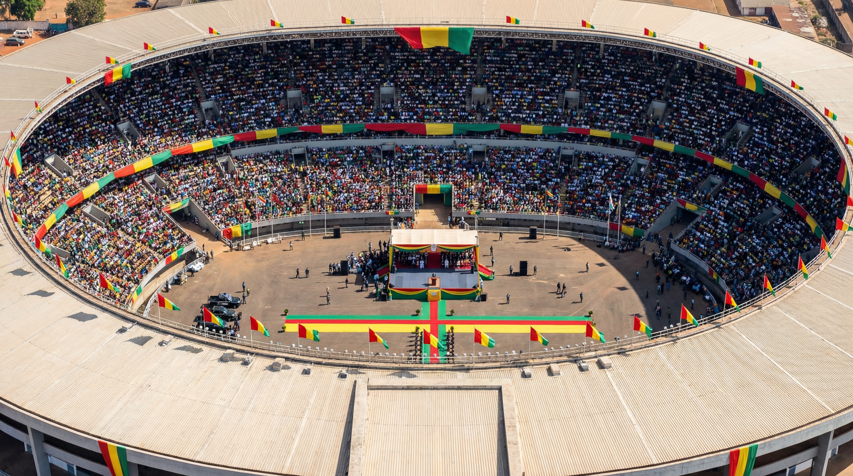 Guinée : le putschiste Doumbouya investi président quatre ans après