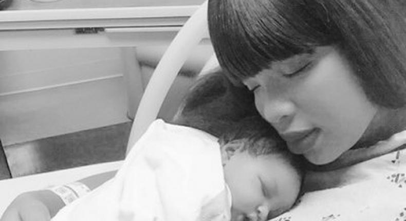 Binta Diamond Diallo & Wizkid's second son