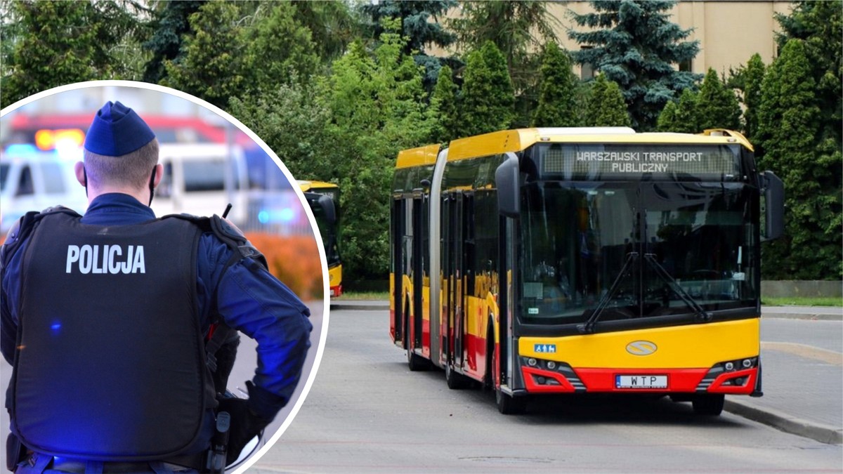 Skandaliczne zachowanie kierowcy autobusu w Warszawie. Krzyczał: 