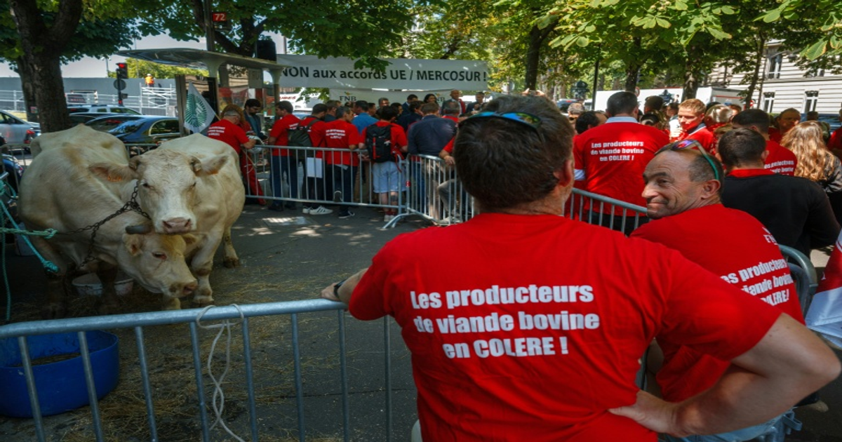 L'UE met l'accord Mercosur sur la table, suspense à Paris