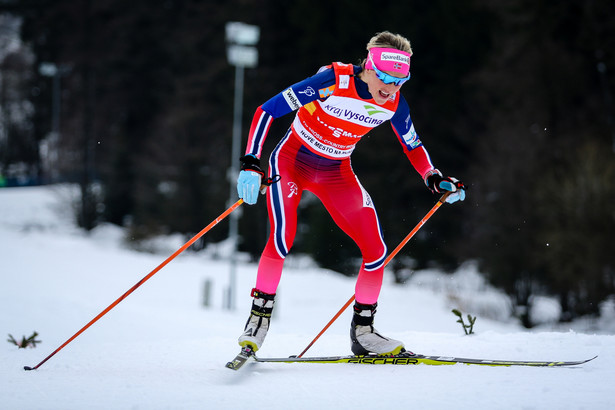 Therese Johaug trenuje na olimpijskich trasach w PyeonChang