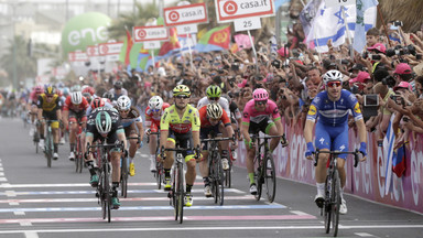 Giro d'Italia: Elia Viviani wygrał drugi etap