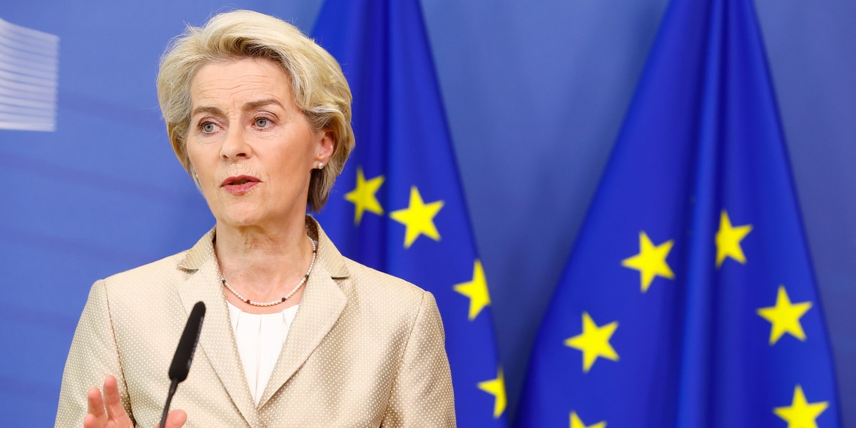 Przewodnicząca Komisji Europejskiej Ursula von der Leyen