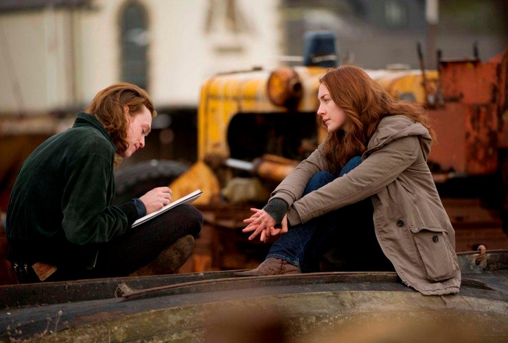 Saoirse Ronan i Caleb Landry Jones w 'Byzantium'