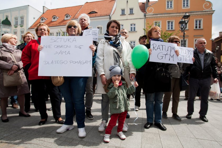 Artyści bronią Gliwickiego Teatru Muzycznego