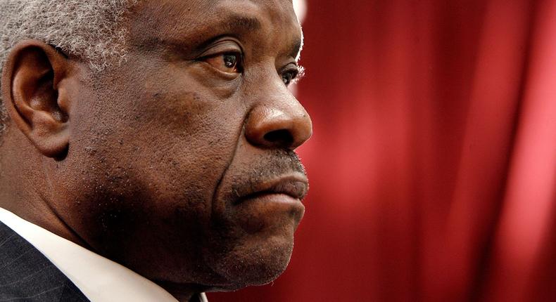 Clarence Thomas in 2008.Chip Somodevilla/Getty Images