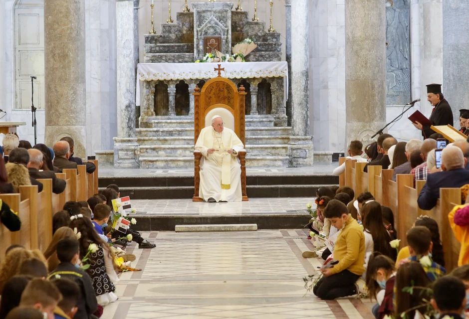 Papa Franja u Karakošu 